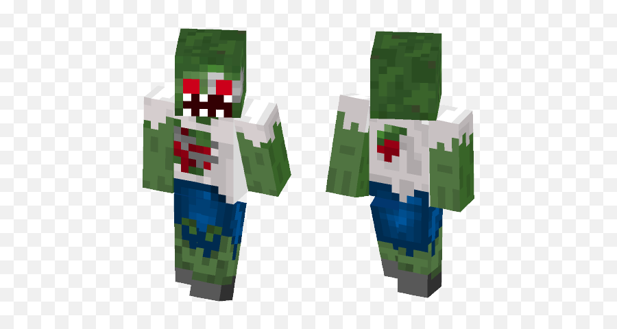 Zombie From Pixel Gun 3d Minecraft Skin - George Harrison Minecraft Skin Png,Minecraft Zombie Png