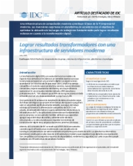 Lograr Resultados Transformadores Con Una Infraestructura De - Document png