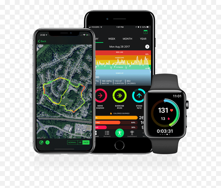 Fitiv Pulse Gps Cardio Tracker - Gps Tracking Apple Watch Png,Apple App With Heart Icon