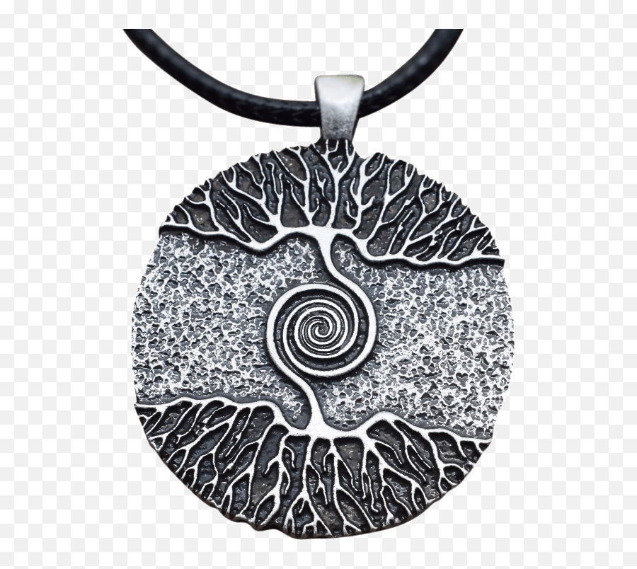 Yggdrasil Tree Of Life Pendant - Tree Of Life Spiral Png,Tree From Above Png