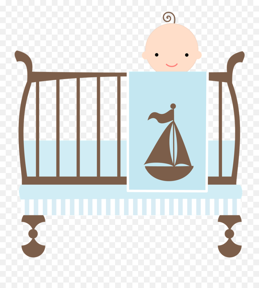 Baby Boy Crib Png Transparent - Baby Shower Girl Png,Baby Boy Png