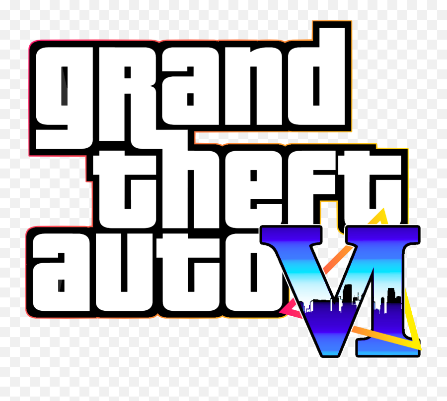 Gta Vi Vice City Themed Logo U0026 Icon Rgta6 - Gta Tlad Png,Gta Icon