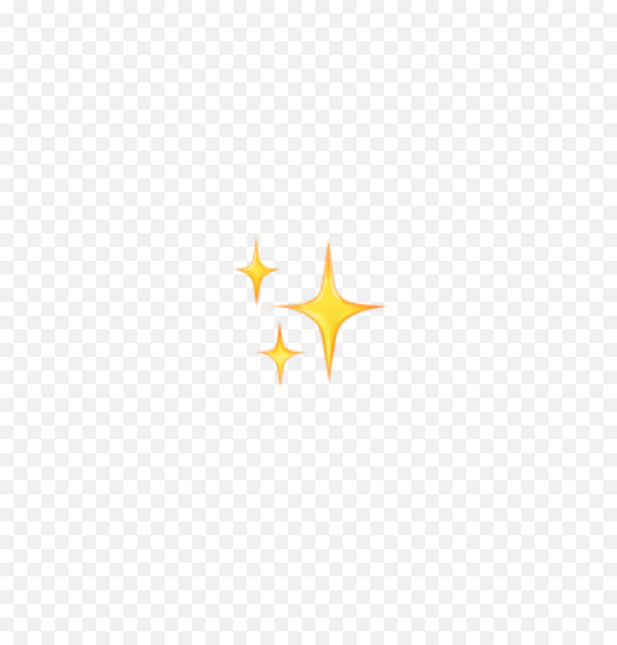 Gold Star Sticker Png Transparent - Sparkle Emoji Apple,Golden Stars Png