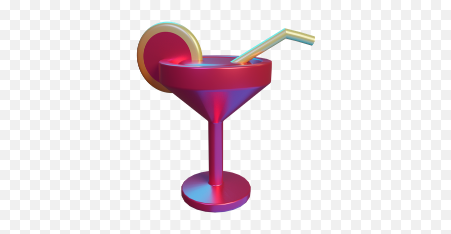 Cocktail Icon - Download In Colored Outline Style Martini Glass Png,Cocktail Hour Icon