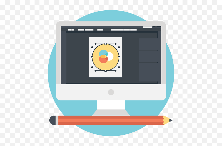 Graphic Design Sweetpea Works - Personal Computer Png,Design Icon Vector