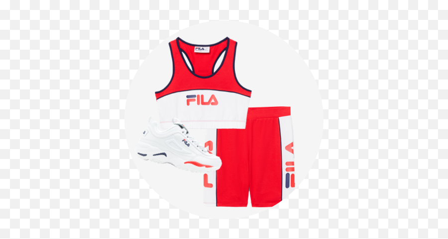 Fila Just Landed Coordinated Looks Milled - Sleeveless Png,Fila Icon Plus 2