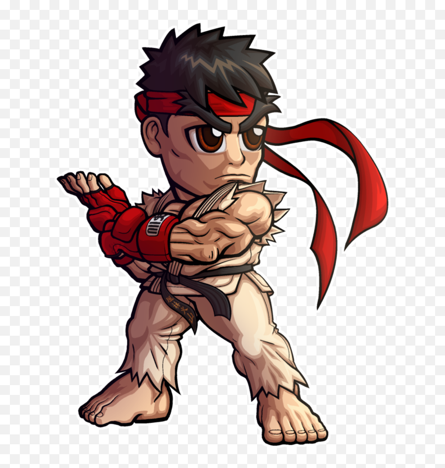 67 Street Fighter V - Street Fighter Clipart Clipartlook Chibi Ryu Street Fighter Png,Street Fighter Png