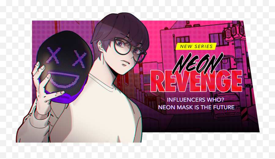 Neon Revenge Webtoon Wiki Fandom - Psycho Revenge Manga Png,Internet Icon S2 Ep 6
