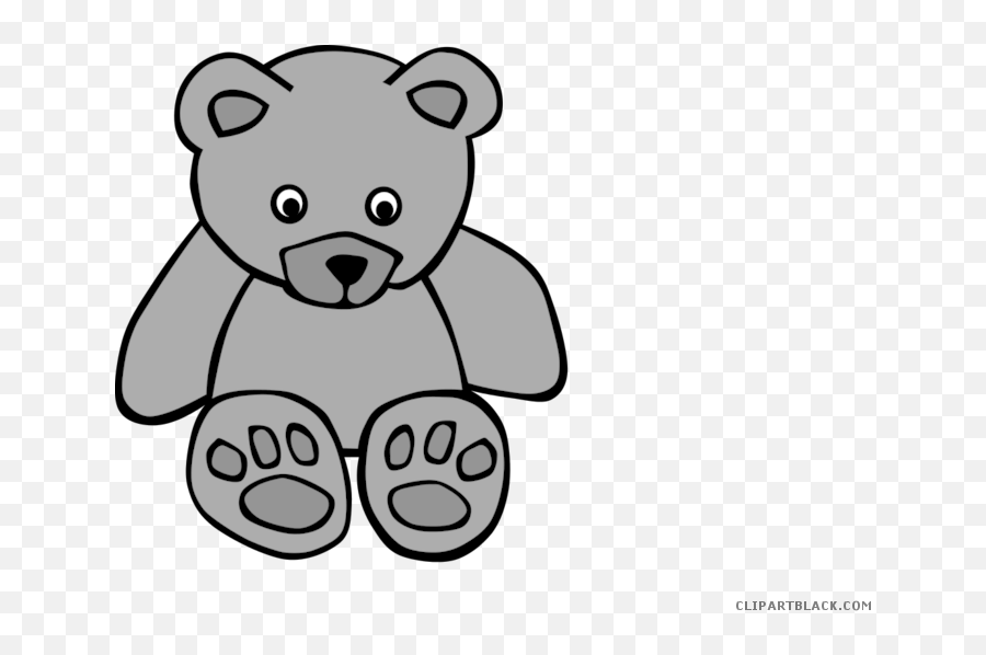 Black White Clipart Images Clipartblack - Teddy Bear Colouring Page Png,California Bear Png