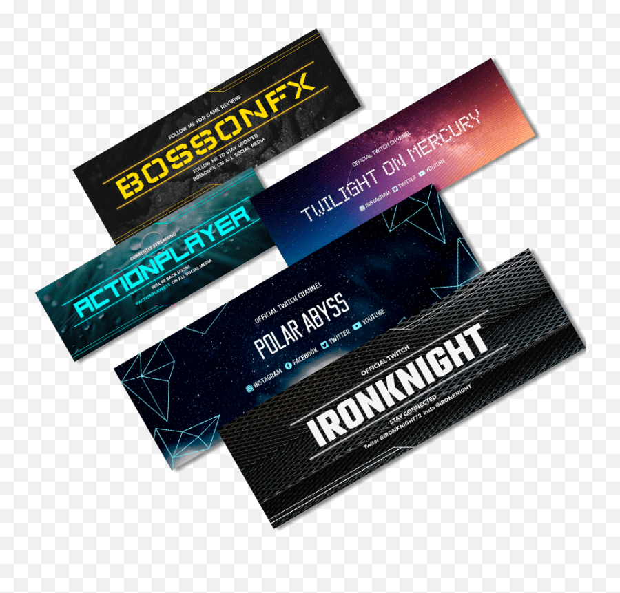 Twitch Banner - Label Png,Facebook Logo Hd