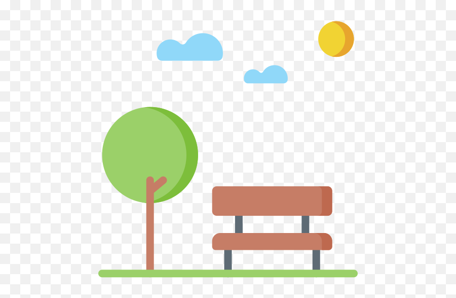 Park - Free Architecture And City Icons Outdoor Bench Png,Green Icon Png