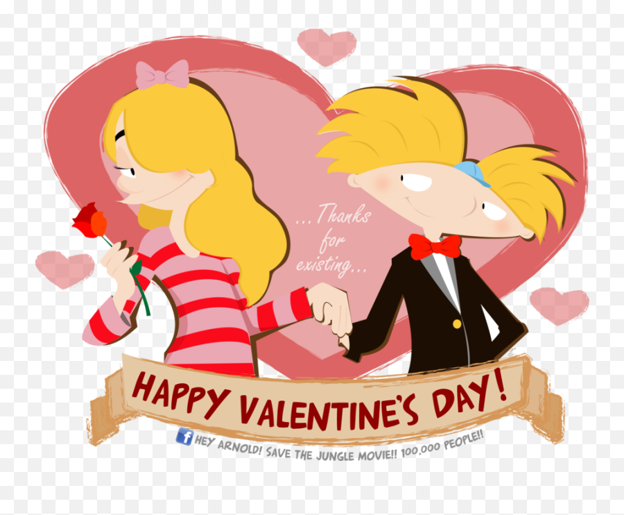 Happy Valentineu0027s Day Shared By Private Party Life - Hey Arnold Day Png,Hey Arnold Png
