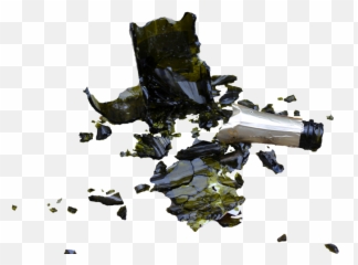 Clip Art Free Download Transprent Png - Transparent Broken Bottle