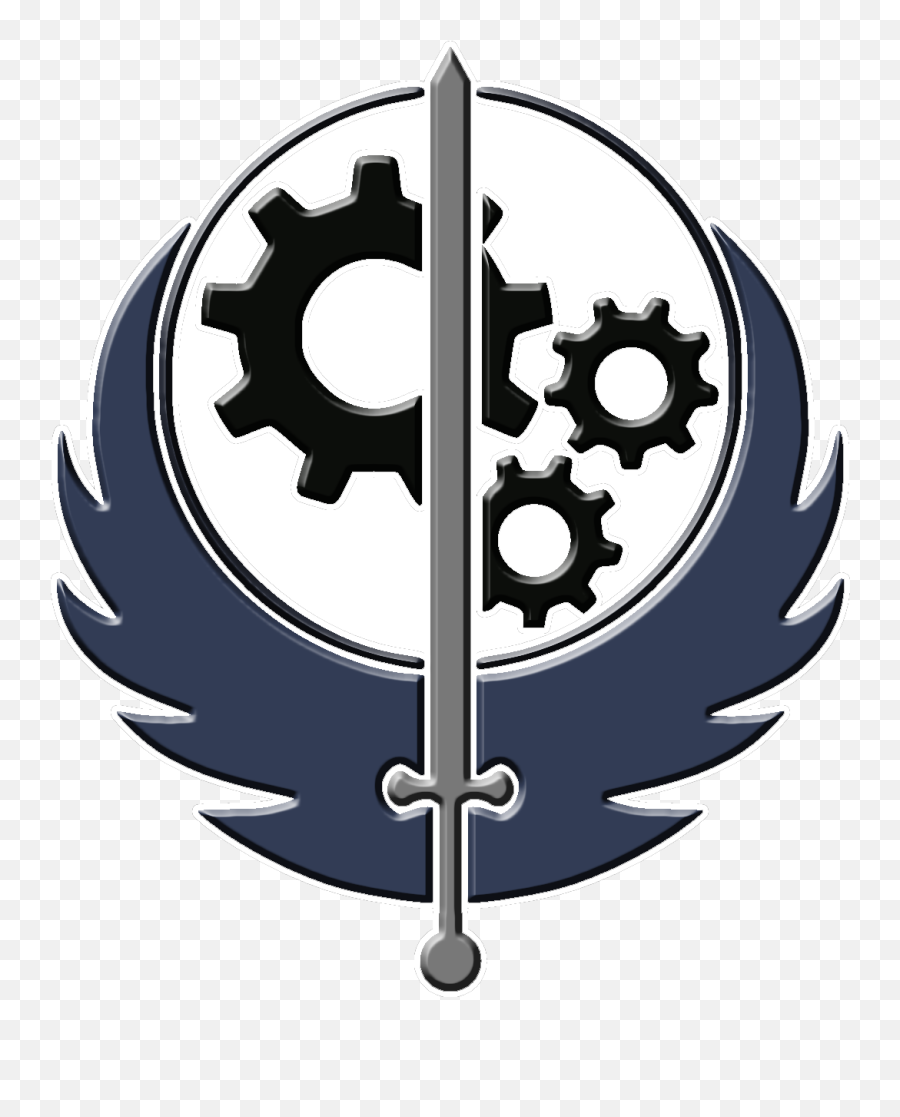 Fallout Brotherhood - Brotherhood Of Steel Logo Png,Fallout Logo