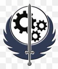 Fallout Brotherhood - Of Steel Logo png