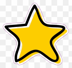 Crossed Band Aid Bandage Sticker - Star Doodle Yellow Png Aesthetic