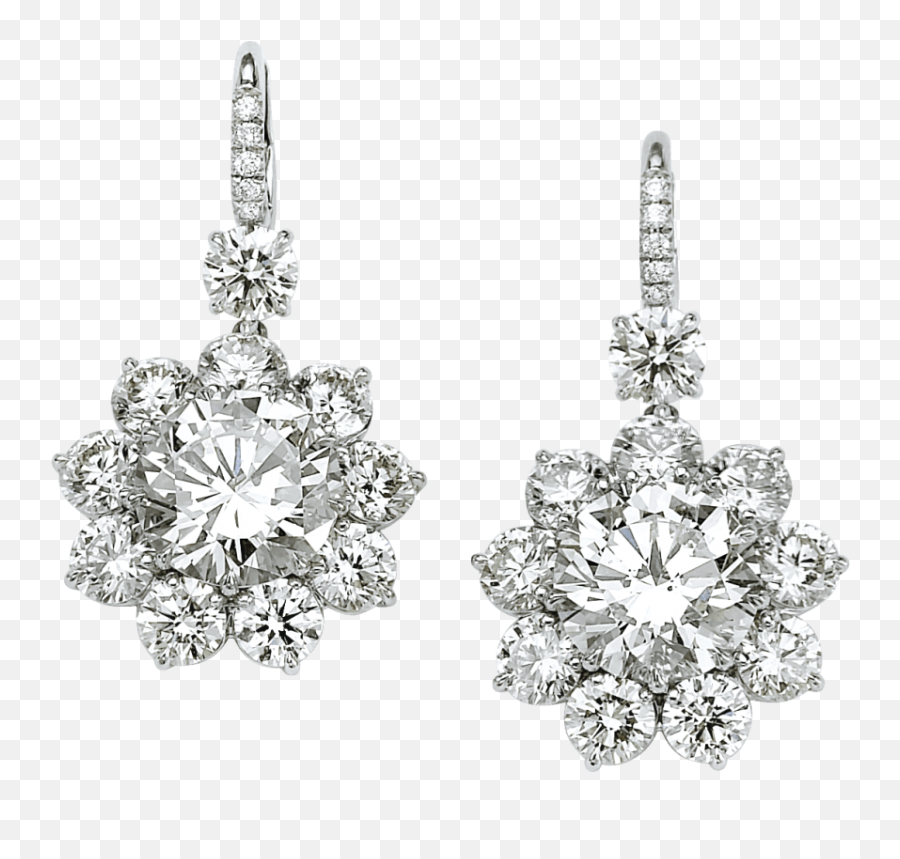 Gem Clipart Silver Diamond Transparent - Earring Png,Silver Png