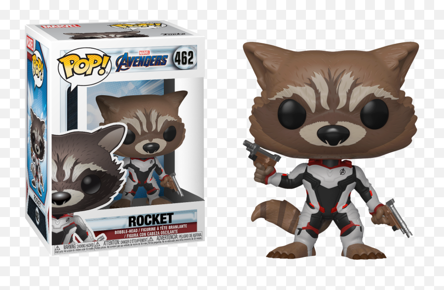 Endgame - Rocket Raccoon Endgame Funko Pop Png,Rocket Raccoon Png