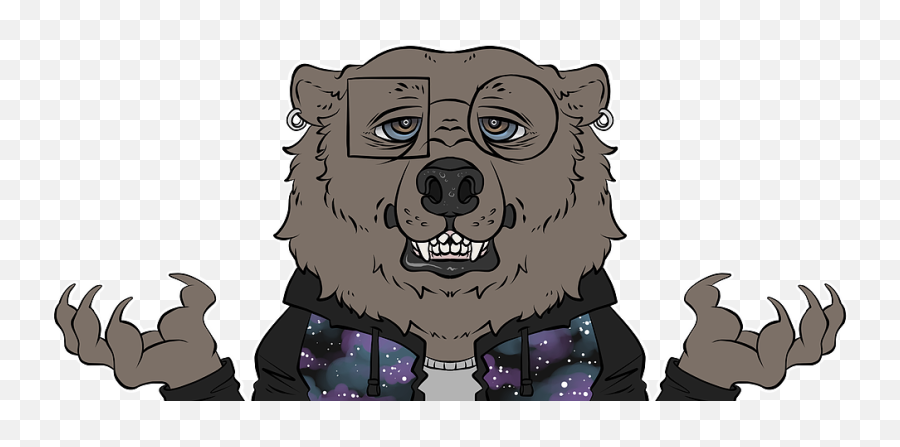 Home Nikkihines - Cartoon Png,Grizzly Bear Png