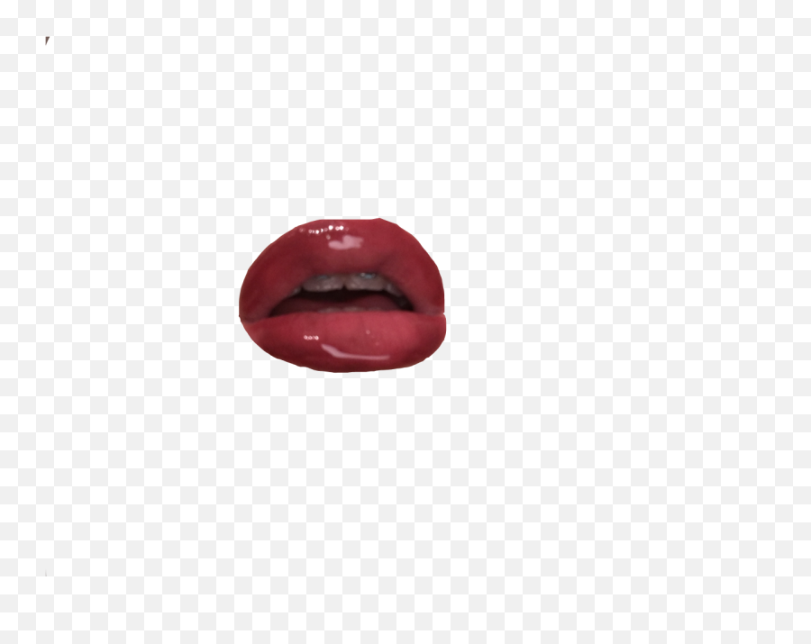 Lips Glossy Lipstick Baddie Lipgloss Freetoedit - Tongue Png,Lipstick Transparent Background