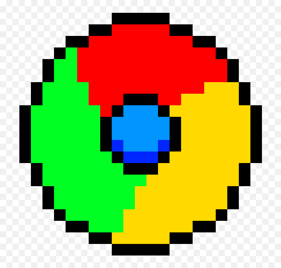 Pixilart - Google Chrome Logo By Insano Transparent Pixel Cute Png,Google Chrome Logo