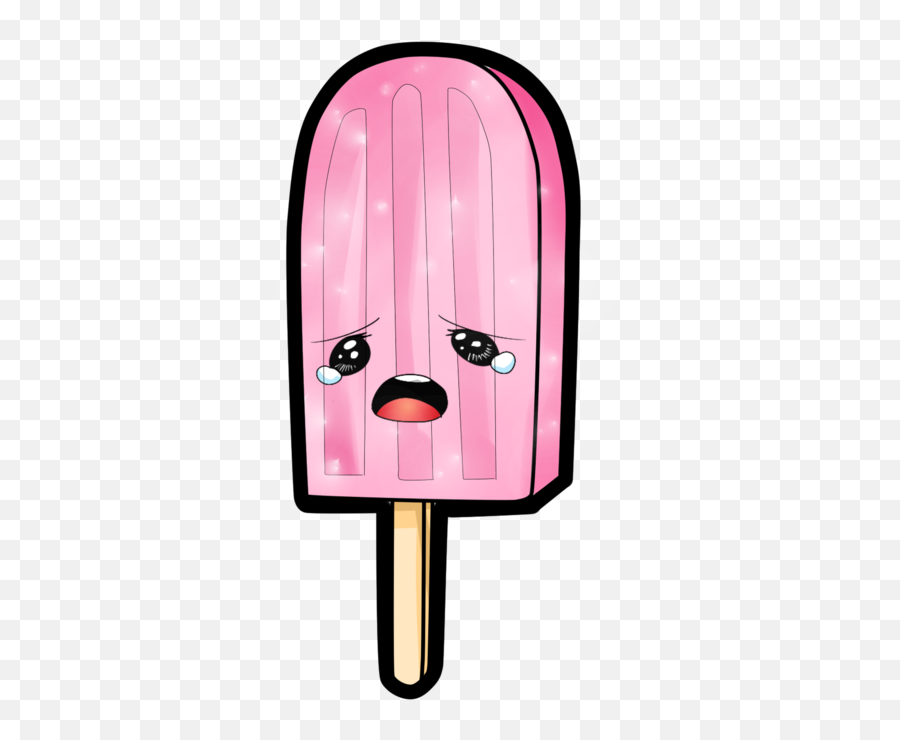Download Kawaii Popsicle By Princess - Cartoon Png,Popsicle Png