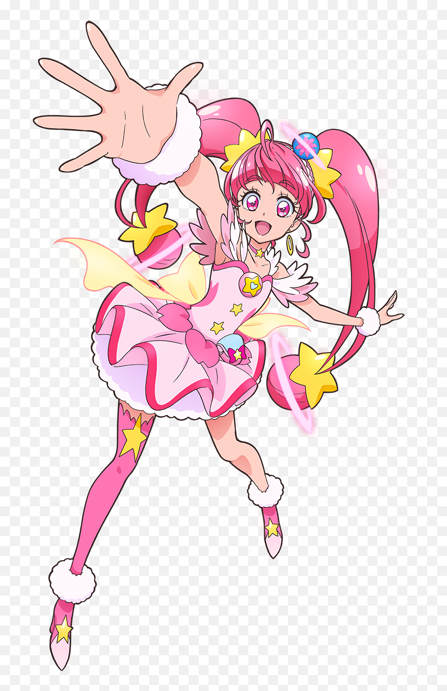 Cure Star - Hoshina Hikaru Image 2460428 Zerochan Anime Cure Star Png,Cartoon Star Png
