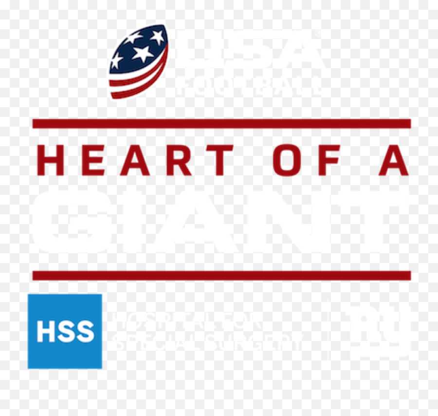 Heart Of A Giant Usa Football - Emblem Png,New York Giants Logo Png