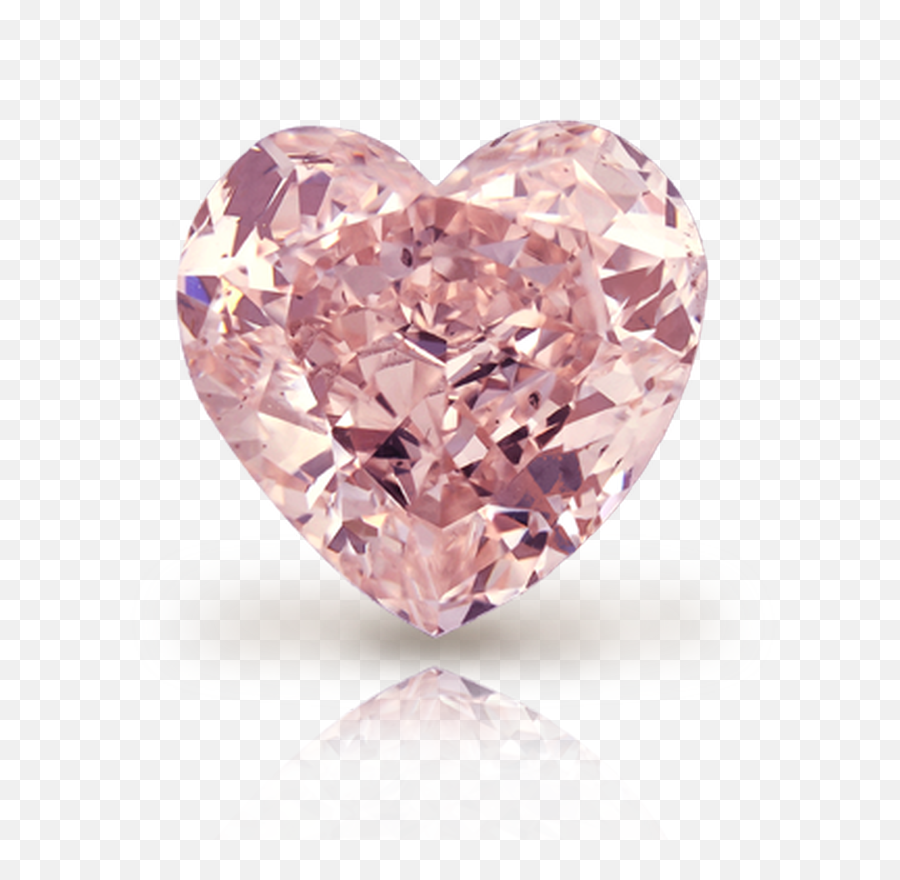 Pink Diamond Heart Png Photos - Heart Shape Pink Diamond,Pink Heart Png