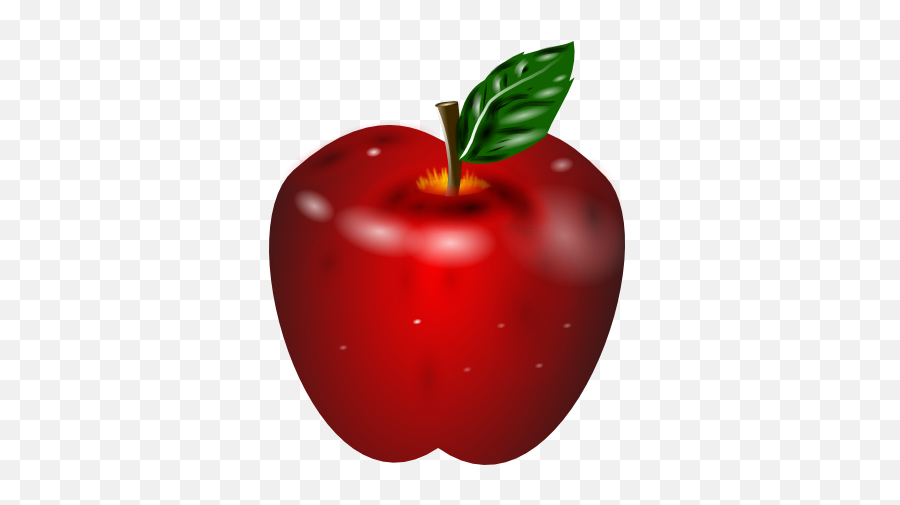 Apple Fruit Png Transparent Images - Transparent Background Clipart Apple Png,Apple Png