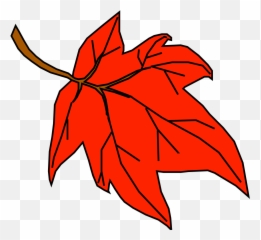 Fall Leaves Clip Art - Brown png