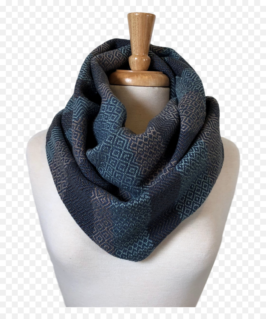 Pool Steel Grey Taupe And Navy Woven - Infinity Scarf Png,Scarf Png