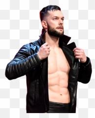 Finn Balor Red Leather Jacket Png Image - Finn Balor With Jacket,Finn Balor Png