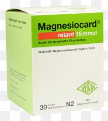 Magnesiocard Retard 15 Mmol - Packaging And Labeling Png,Retard Png