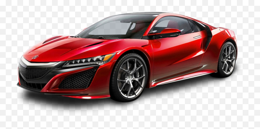 Download Acura Nsx Red Car Png Image - Corvette Price Philippines,Acura Png