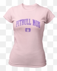 Pitbull Mom - Pink Png,Pitbull Png