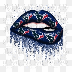 Houston Texans Lips - Svg png