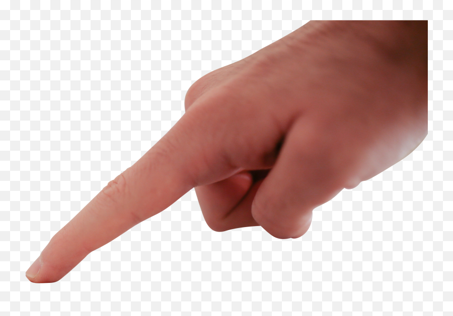 Finger Pointing Downward Png Image For Free - Hand Finger Pointing Png,Hand Pointing Png