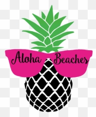 Download Pineapple Svg Free Clipart Png - Black For Cricut
