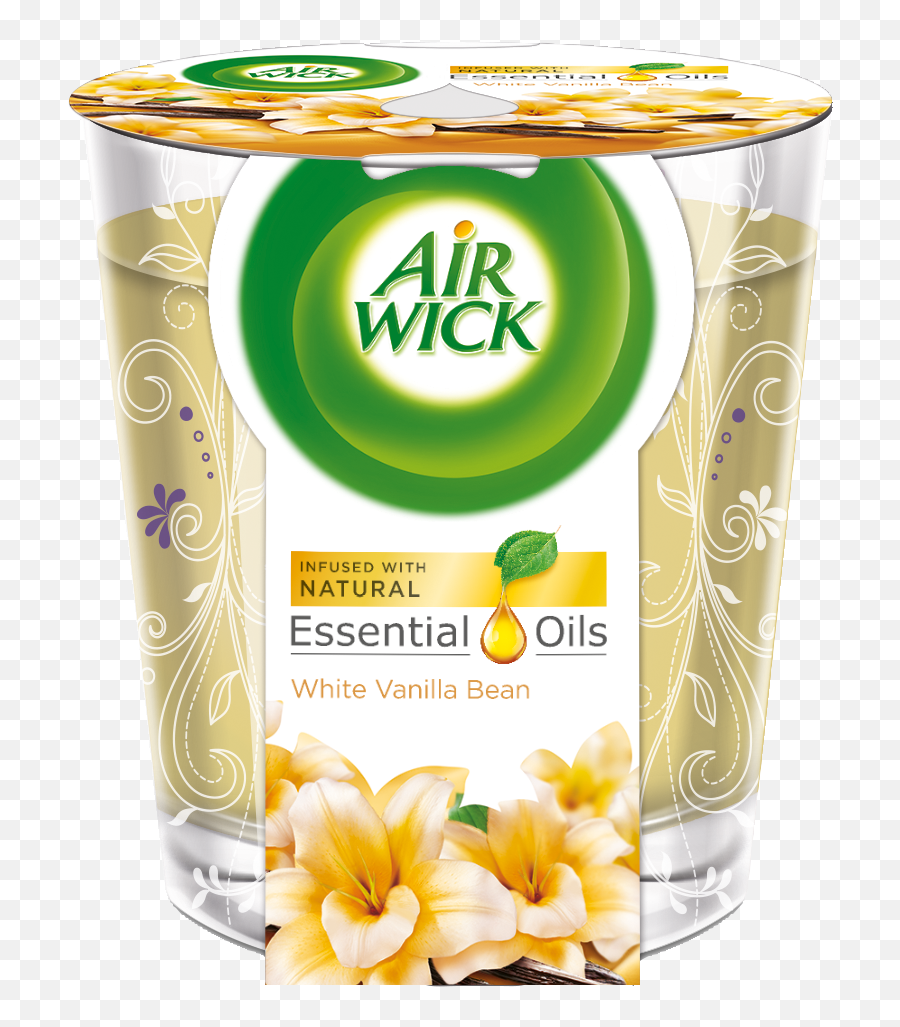 White Vanilla Bean Essential Oil - Candle Air Wick Essential Oils Png,Vanilla Bean Png