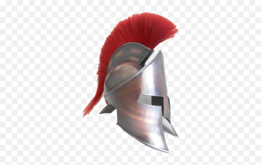 Antiqu Silver Spartan Medieval Armor King Leonidas Helmet - Brush Png,Roman Helmet Png