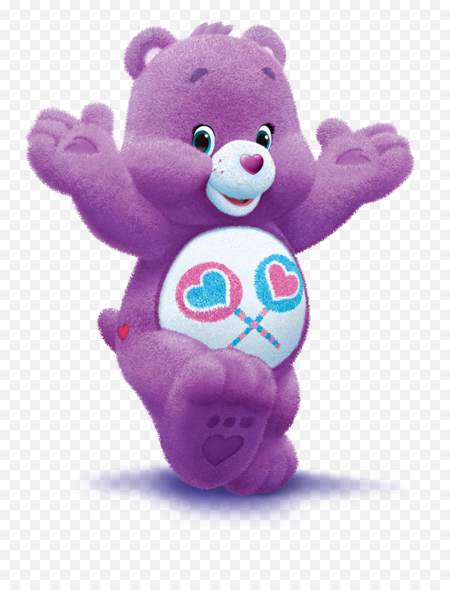 Care Bears - Purple Care Bears Png,Care Bear Png
