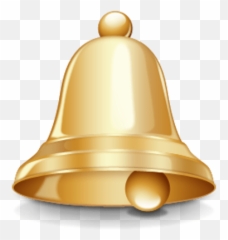 Bell Gold Transparent Png - Stickpng Bell Png,Bell Transparent Background