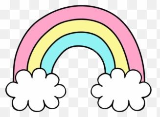 Rainbow Cute Png Cloud Rainbows Clipart 967720 - PNG Images Transparent Background