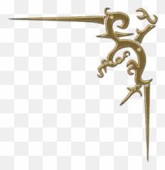 Png Corner Designs Transparent Designspng Images - Golden Brackets Png