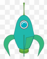 Futuristic Rocket Clipart Free Download Transparent Png - Clipart