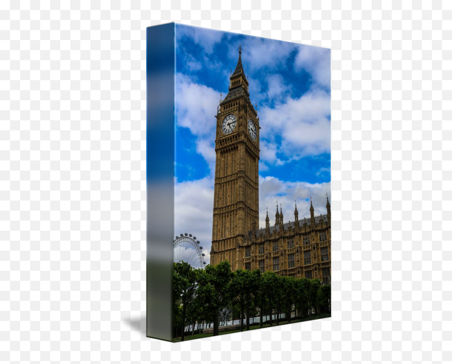 Big Ben London By Camille Hull - Big Ben Png,Big Ben Transparent