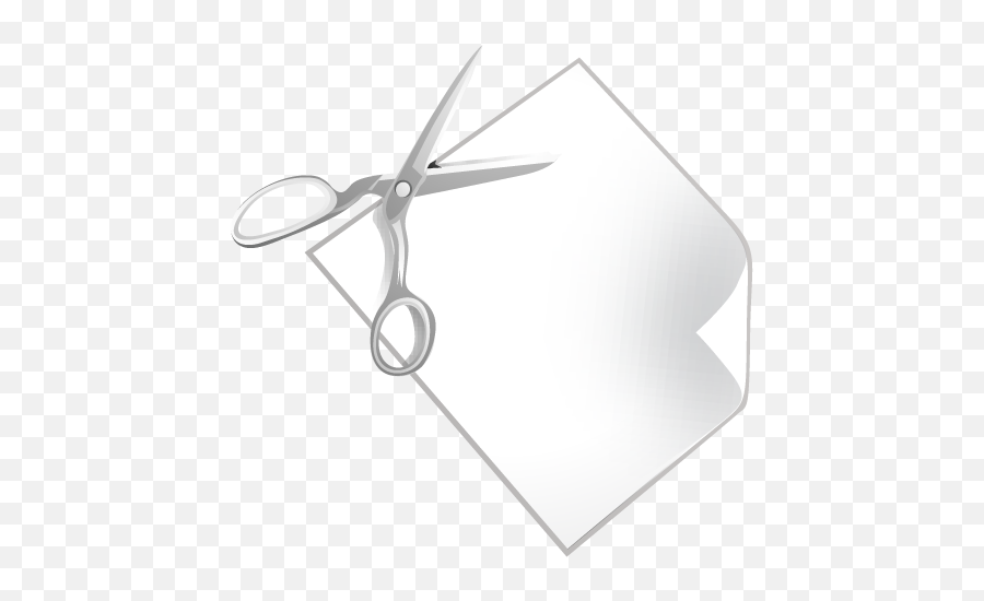 Paper Scissors Icon - Piece Of Paper And Scissors Png,Scissors Icon Png