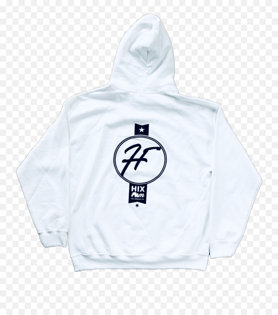 Hf Logo Pullover Hoodie Png White