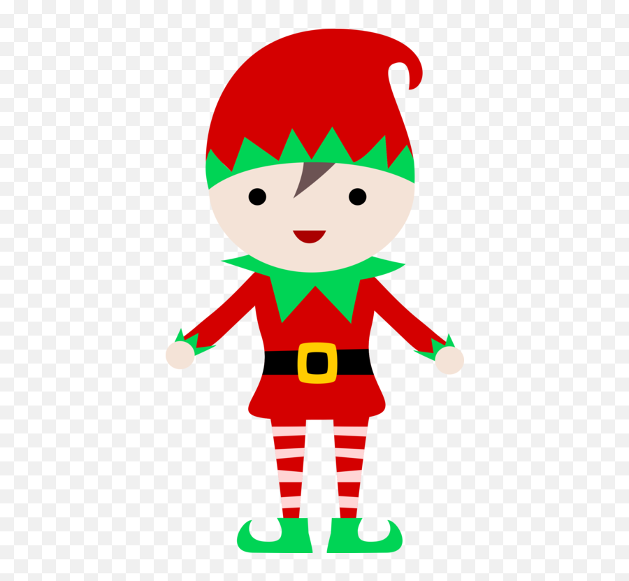 Santa Claus Christmas Elf The - Christmas Elf Drawing Png,Elf On The Shelf Png